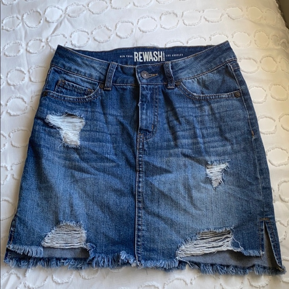 Denim Skirt Size: 24